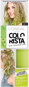 L'Oreal Paris Colorista Semi-permanent Hair Colour For Blonde, Lime Green, Hair Dye at shanil coiffure